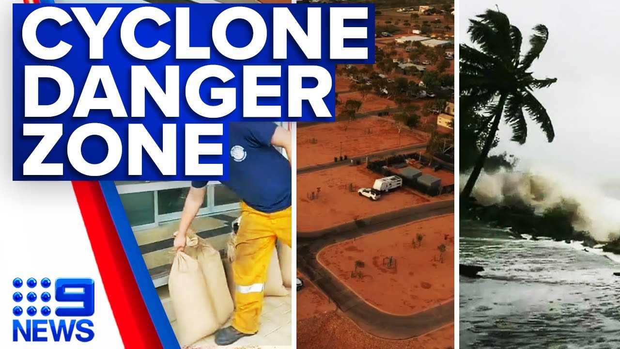 One of two cyclones off WA downgraded | 9 News Australia - YouTube