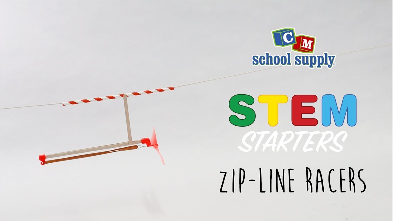 STEM Starter ZipLine Racer Kit YouTube