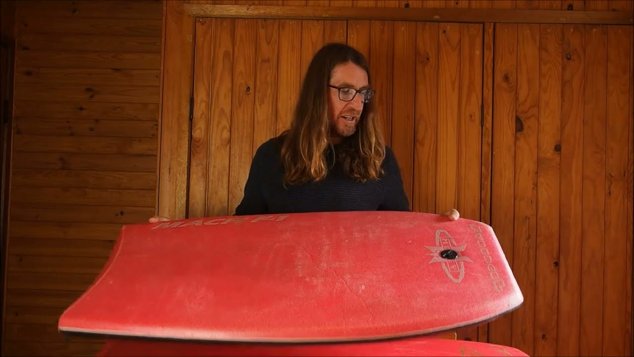 The Fastest Vintage Boog..? Morey Mach F-1 Bodyboard Review - Kook