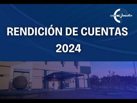 Rendicion Cuentas 2024 - ESPE-Innovativa E.P.