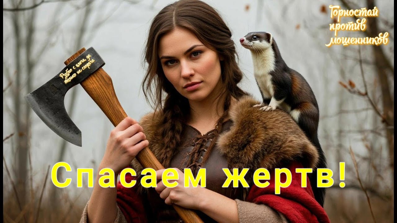 Горностай. Развод мошенников и спасение потенциальных жертв.