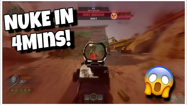 FASTEST NUKE IN BLACK OPS 6 ! WORLD RECORD