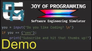 Joy Of Programming Demo
