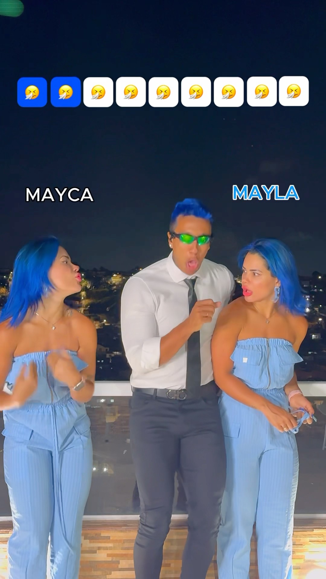 Elas são muito iguais!​⁠@mayca.brasil #challenge #funnymemes #funny #short