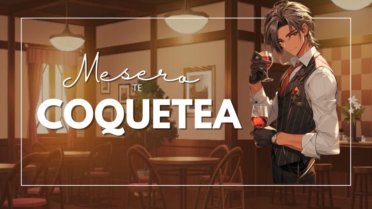 [BL ASMR] ☕ Mesero te coquetea 😏 | Yaoi | Roleplay