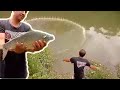 pesca de tarrafa no rio Paraíba do Sul //Fritando peixe na beira do rio