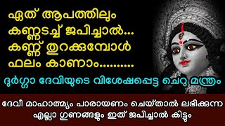 ഏത് ആപത്തിലും കണ്ണും പൂട്ടി ജപിക്കാം, കണ്ണ് തുറക്കുമ്പോൾ തന്നെ ഫലം ലഭിക്കും #viral