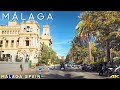 Tiny Tour | Málaga Spain | Driving in the 2nd largest city in Andalucia | 2021 Oct