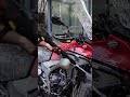 2019 Honda CB500X getting a bath! #hondacb500x #hondacb400x #hondanx500 #hondanx400