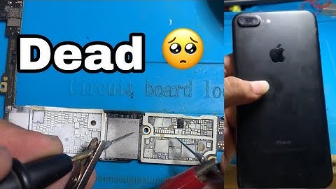 Iphone 7plus dead solution ￼| iphone 7plus vvd line short Solution Done ✅￼