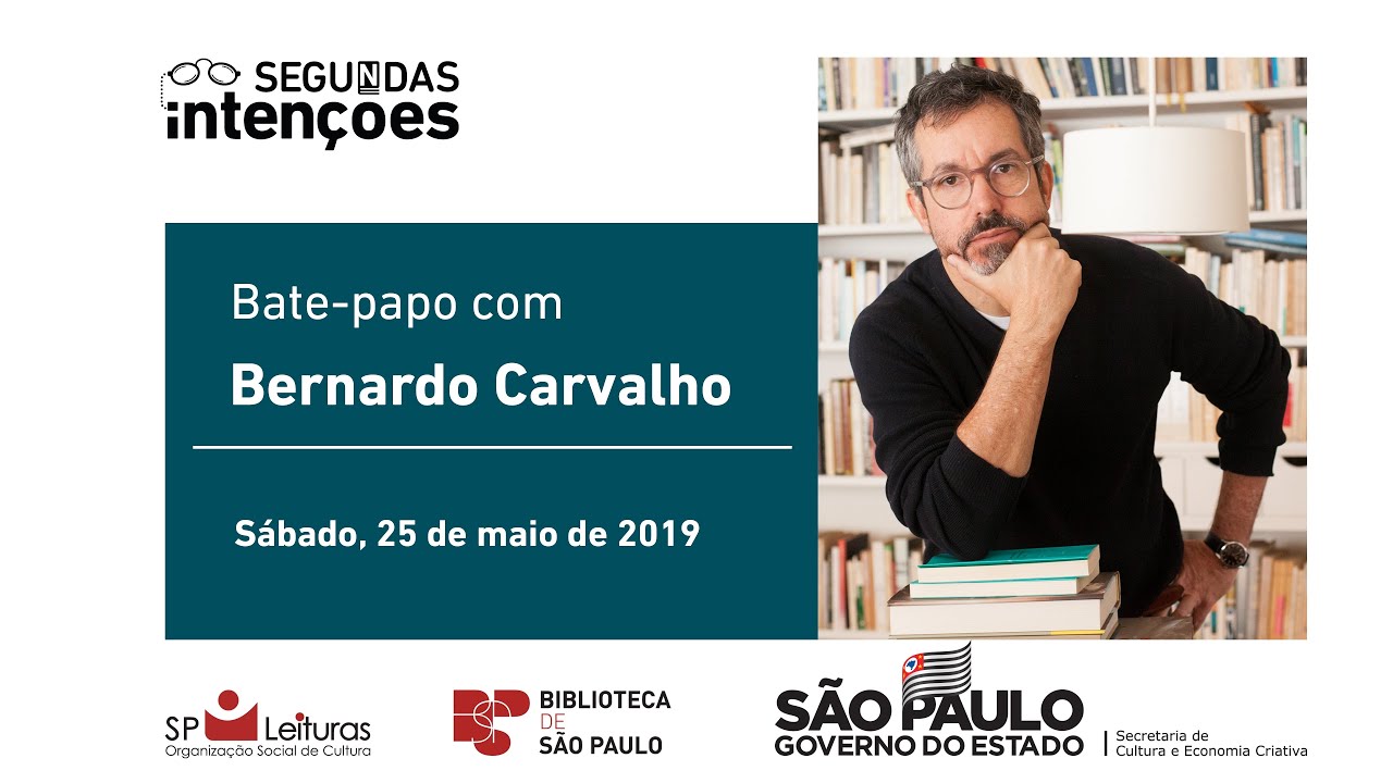 Segundas Intenções com Bernardo Carvalho