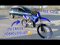 Un cross homologu  125 yze vlog 