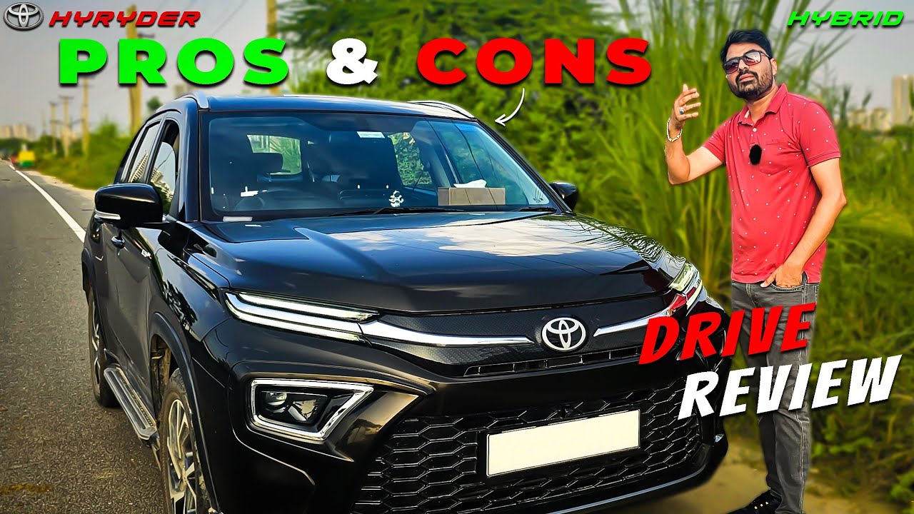 Pros and cons Of Toyota Hyryder Hybrid | Grand Vitara || Complete Drive Review | how Hybrid works?