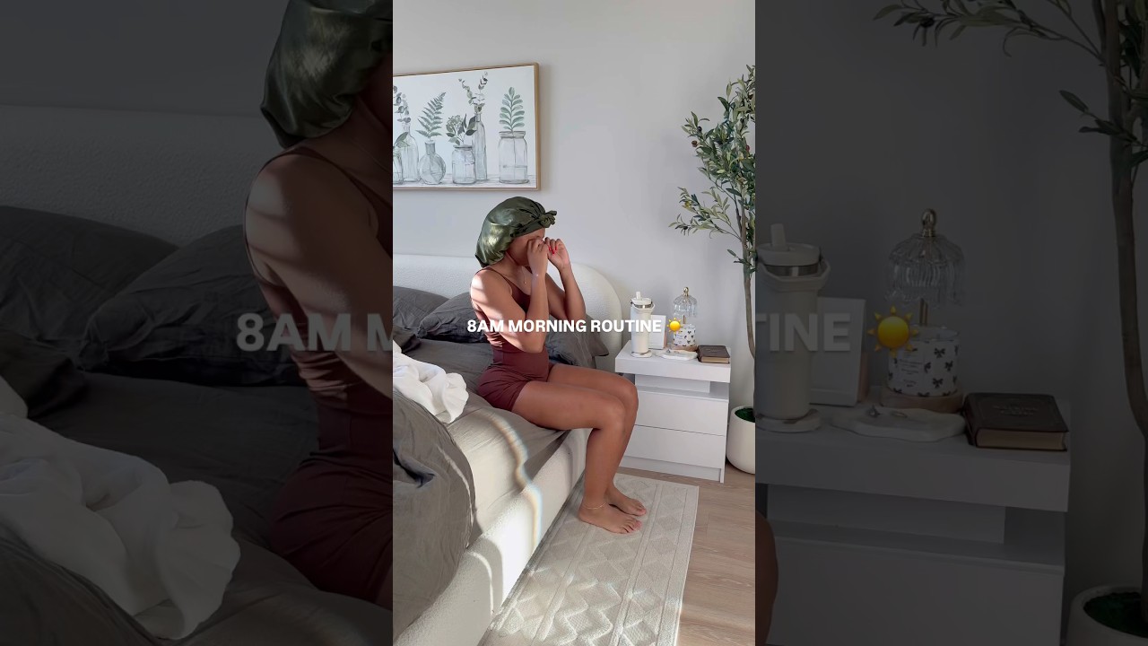 Productive Morning Routine 🤍 #morninghabits #morningroutines #dayinmylife #routines