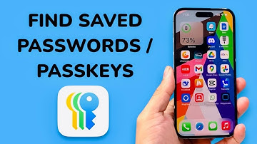 How To Find Saved Passwords and Passkeys In Passwords App On iPhone