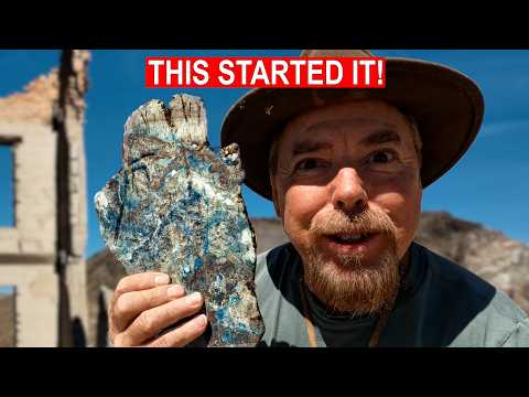 The GOLD Ore That Built a Nevada Ghost Town — I Have a Piece