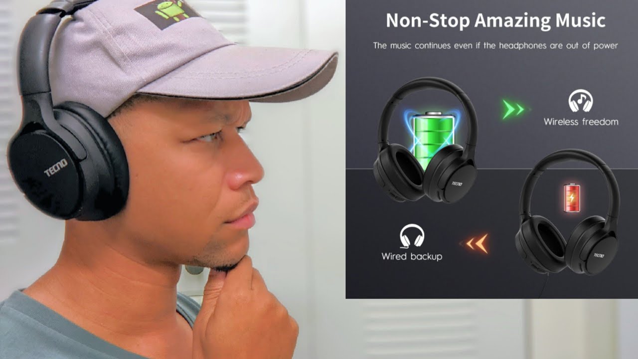 Best Bluetooth 5.0 Headphones under 40 in 2022?(Tecno N1 review) YouTube