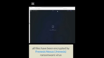 Frenesis Nexus Ransomware Removal full process