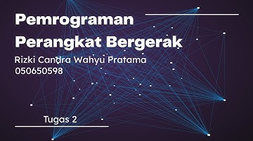 Praktikum Pemrograman Berbasis Perangkat Bergerak - Tugas 2