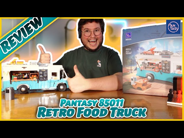 Grandiose Drucke, tolle Details! Pantasy 85011 Retro Food Truck Review