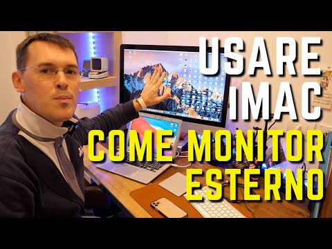 COME USARE iMAC COME MONITOR ESTERNO per MacBook Apple