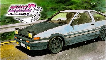 Initial D Arcade Stage 5 Full Eurobeat Mix!