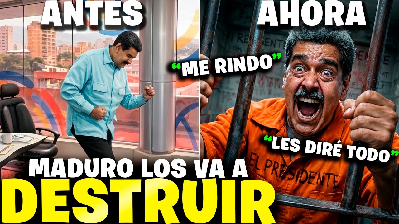 Maduro TRAICIONA al chavismo desde prisión…  “Los voy a DELATAR a todos” 😱