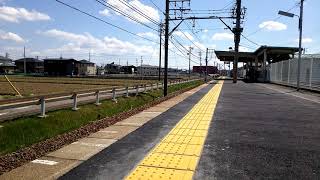 【検査明けから数ヶ月】名古屋鉄道6500系鉄仮面6502F 急行吉良吉田行き 北安城駅通過