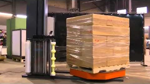 Semi-Automatic Stretch Wrapping Machine Suitable for Perishable Products | Phoenix Wrappers