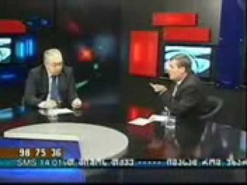 სტუდია სპექტრი11/11/2008 (6/10). საზოგადოებრივპოლიტიკური თოქშოუ; წამყვანი დავით აქუბარდია.