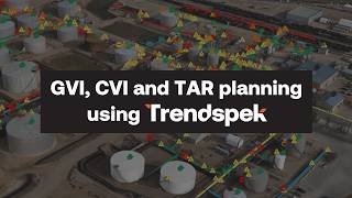 Oil & Gas inspections while fully operational (GVI & CVI in 3D)