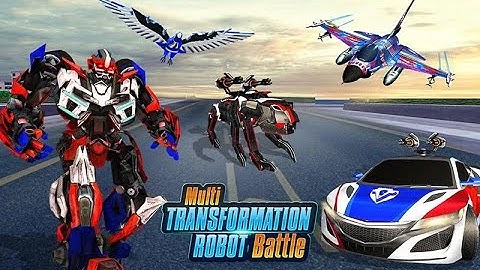 Multi Robot Transform Car Game || 3D Unity Best Multi Robot Bird Game