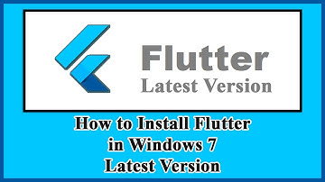 How to Install Flutter in Windows 7 Latest version Flutter Installation | Install Flutter