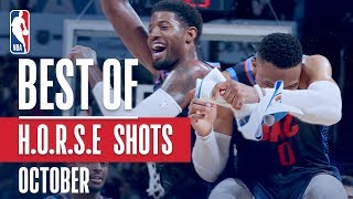 NBA's Best H.O.R.S.E. Shots | October 2018-19 NBA Season