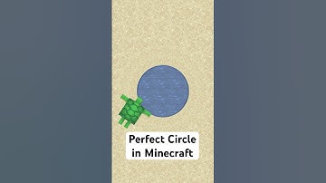 How to Make a Perfect Circle in Minecraft