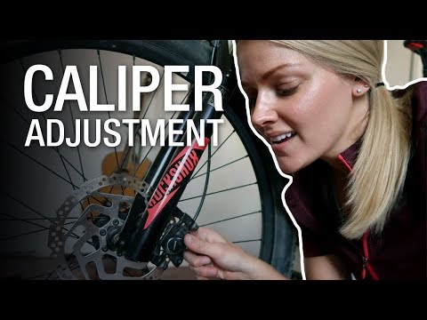 So stellen einen Schieber auf einem Mountainbike