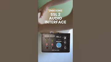 SSL 2 Unboxing 🎛️ #audio #audiointerface #ssl #ssl2
