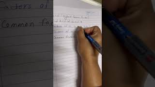 HCF ka shortcut method 😮( Must try)