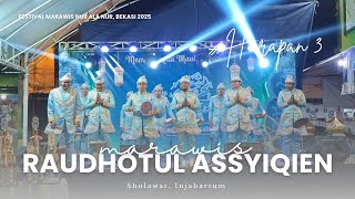 Marawis Raudhotul Assyiqien - Festival Marawis Nur Ala Nur, Bekasi 2025