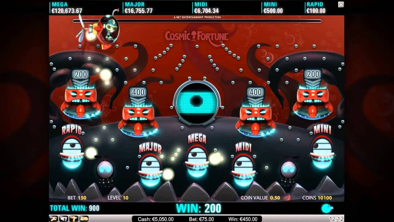 NEW video slot Cosmic Fortune from Netent