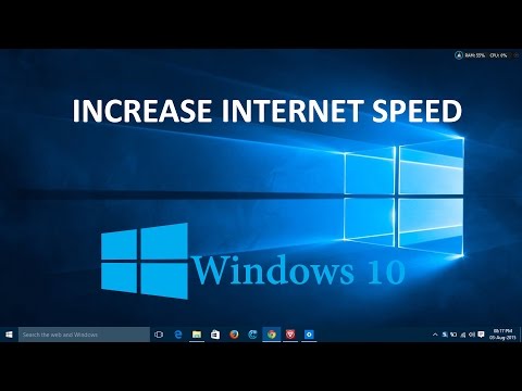 Increase internet speed windows 10 Increase internet speed windows 10