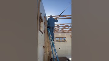 DIY installing open web floor trusses with my 72 year old dad on my 48’ tall #icf home build
