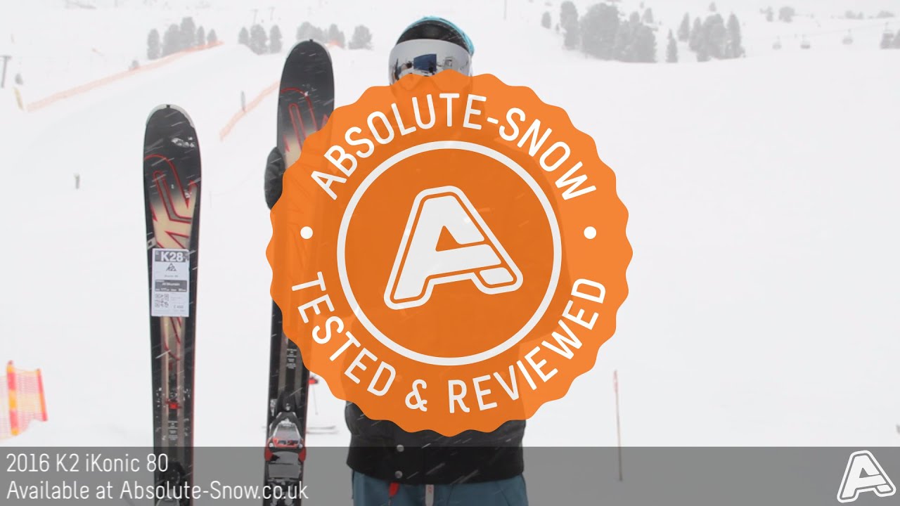 2015 / 2016 | K2 iKonic 80 Ski | Video Review - YouTube