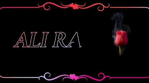 Ali Raza Name Watsapp status