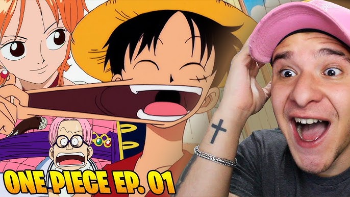 AGORA SIM!!!! CONHECI O LUFFY  ASSISTINDO ONE PIECE PELA PRIMEIRA VEZ!  Episodio 01 (REACT) 