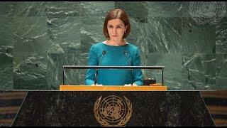 Discursul Președintei Maia Sandu în cadrul celei de-a 78-a sesiuni a Adunării Generale a ONU