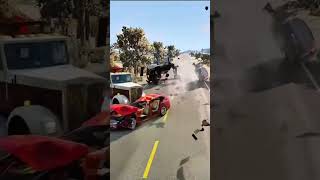 Realistic Highway Car Crashes #204 #BeamNG.drive #Crash