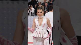 Eileen Gu wearing Robert Wun at Met Gala 2023 #eileengu #metgala #metgala2023 #shorts