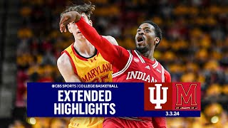 Indiana at Maryland: College Basketball Extended Highlights I CBS Sports
