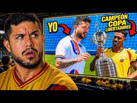 Compartiendo cancha con un CAMPEÓN de Libertadores 🏆